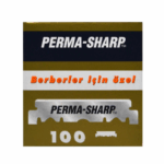 Gillette Perma-Sharp Yarım Jilet (100’lü Kutu – Berberler İçin Özel)